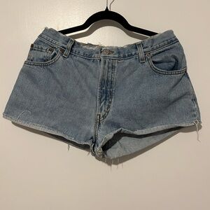 Levi's Classic Blue Jean Shorts